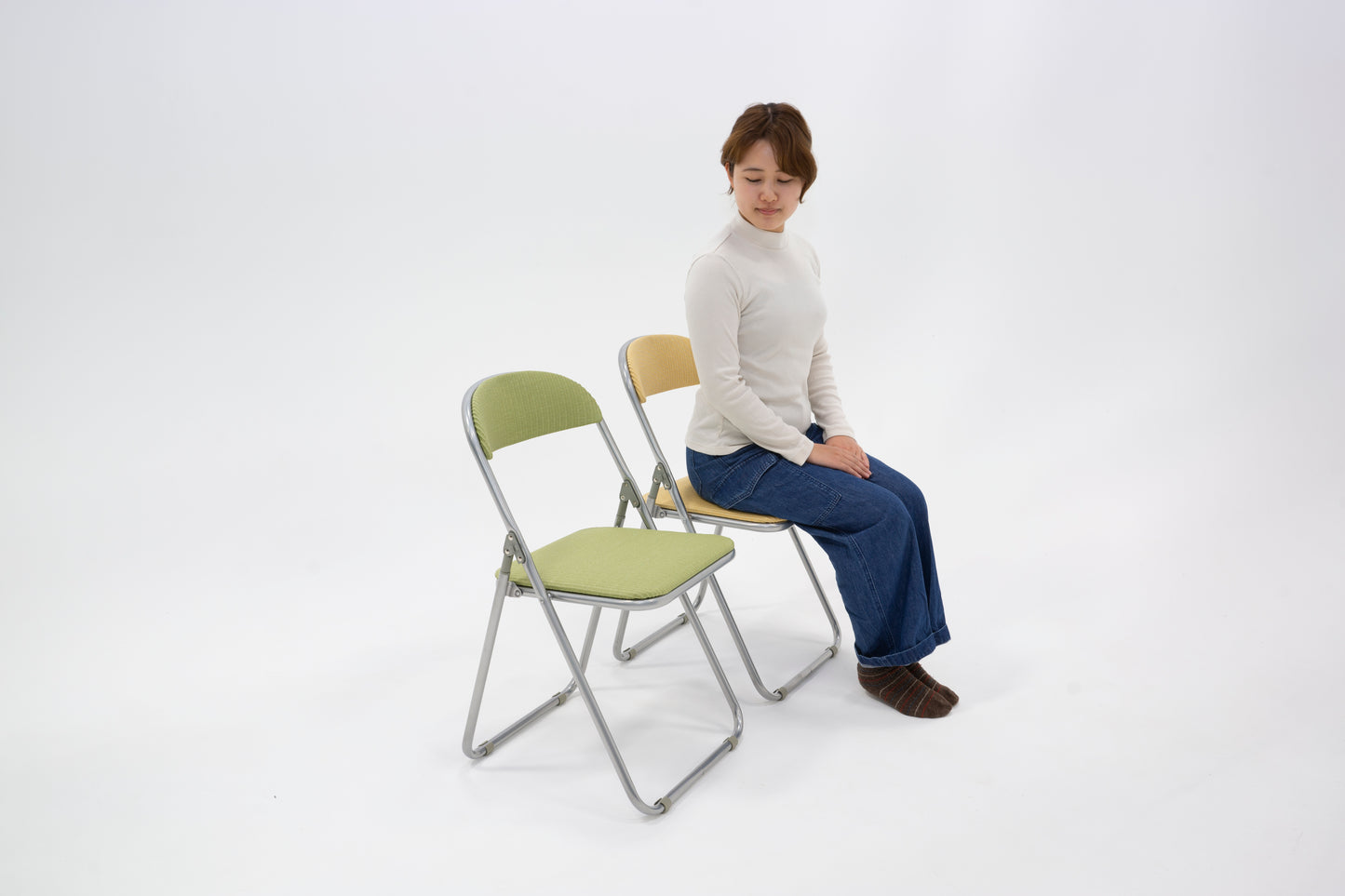 畳de折りたたみ椅子