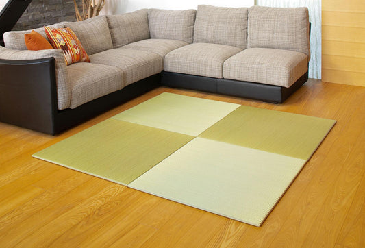 「縁無し中国産天然イ草表置き畳」へ